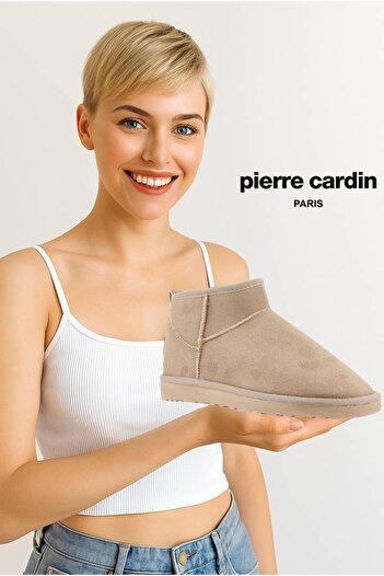 Pierre Cardin Women's Mini Boots 52126-24 Beige