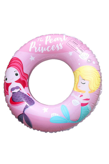 Toyska Children's Swim Ring Pearl Princess, 70 cm, multicolor