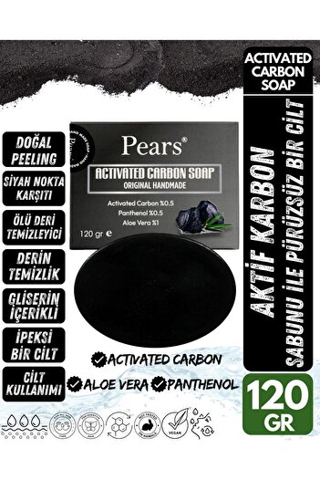 Pears Glycerin Activated Carbon Soap 120 Gr