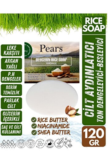 Pears Glycerin Rice Soap 120 Gr