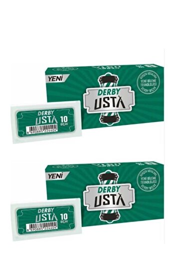 Derby Extra Barber Razor 100 Pack x 2 Pieces