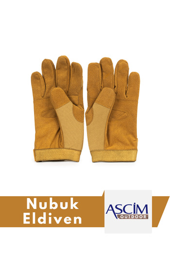 ASCİM Nubuck Outdoor Tactical Gloves |   Brown