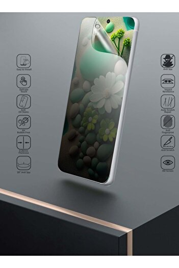 Wtech Tecno Spark 40C 4G 2025 Hydrogel Anti Spy / Anti Privacy Film Thin and Flexible Clear