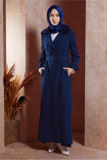 Alvina 90540 Model Hijab Trousers - Belted