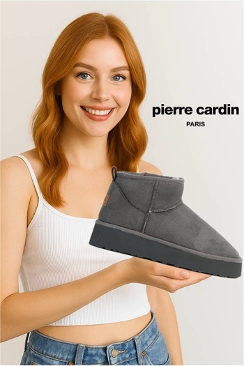 Pierre Cardin Smoked Ultra Mini Women's Suede Boots PC-52709