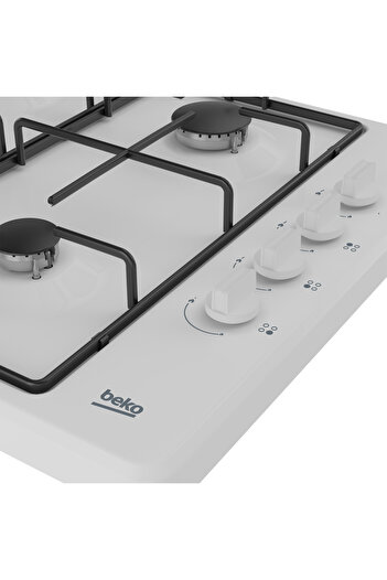 Beko BSOMD D 611EB Beyaz Set Üstü Ocak