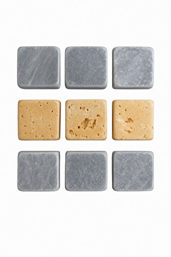 KLON Whiskey Cooling Stone / Whiskey Cooling Marble Cubes Natural Marble Whiskey Cooler Stone 2X2 cm