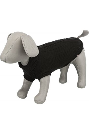 Trixie Pulover Kenton, S: 40 cm, Negru, 680005