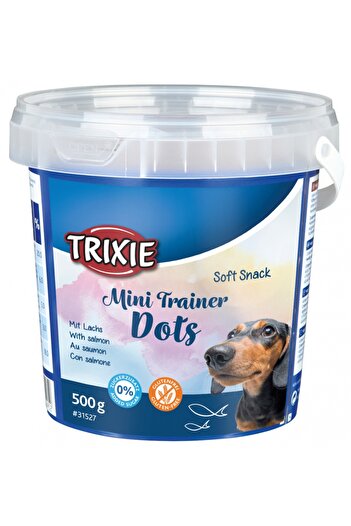 Trixie Dog Treats, Soft Mini Trainer Dots With Salmon, 500 g, 31527