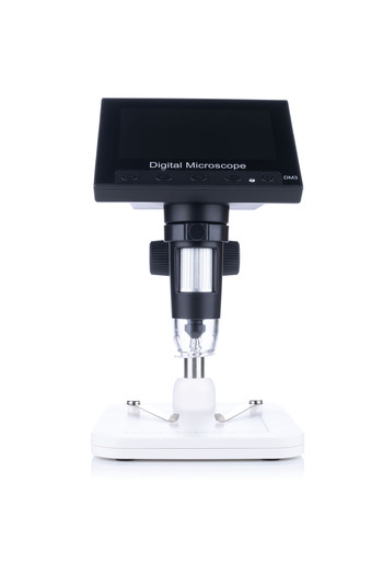 Rosfix Digital Microscope DM3-Z01B049 | Screen 4.3", 1000X, 1080P, 8 LEDs, USB