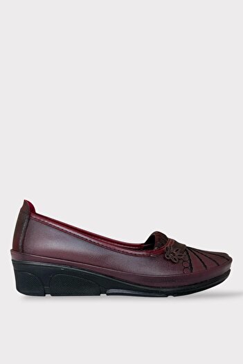 Liger Women's Orthopedic Ballet Shoes Lightweight Non-Slip Sole Bordo