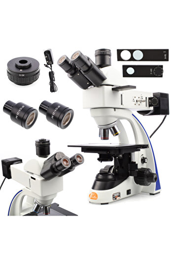 Rosfix Eris Pro MMEP-T Trinocular Metallographic Microscope | 5W LED Illumination