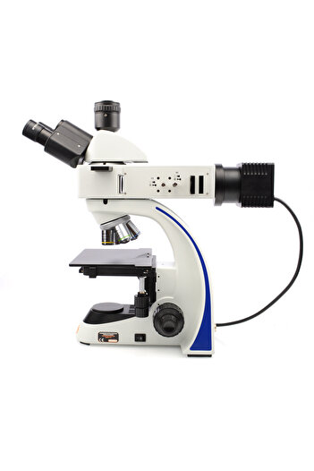 Rosfix Eris Pro Trinocular Metallographic Microscope | Infinite Plan Optics WF10x
