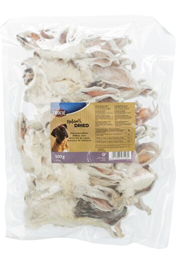 Trixie Urechi De Iepure Cu Blana, Uscate, 500 g, 27126