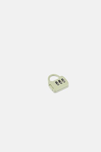 Muy Mucho Stainless Steel Padlock 4,3H x 3,5 L cm, Pistachio