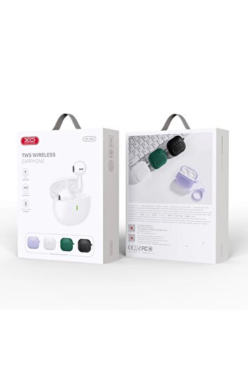 Xo Wireless Headphones with Case Included, XO-X26, BT5.1, 5 Hours Battery, Green