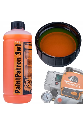 Rosfix PaintPatron 3in1 Set 1L + Paint Sieve 290mm | Stainless Steel, 60 Mesh