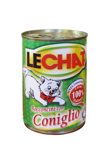Monge Wet Cat Food, LeChat, With Rabbit, 400 g
