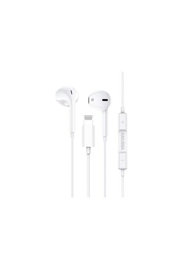 KAKU Casti cu Fir (KSC-846), In Ear, Lightning, 1.2m, BT PopUp Connect, White
