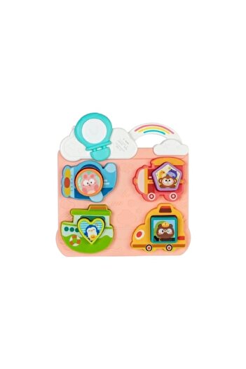 Toy Musical Puzzle Sorter – Transport, Pink