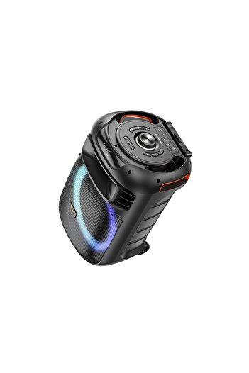 Hoco Outdoor Speaker (HA5), Portable, BT 5.0, with 2 Wireless Microphones, Karaoke, 7000mAh, TF Card
