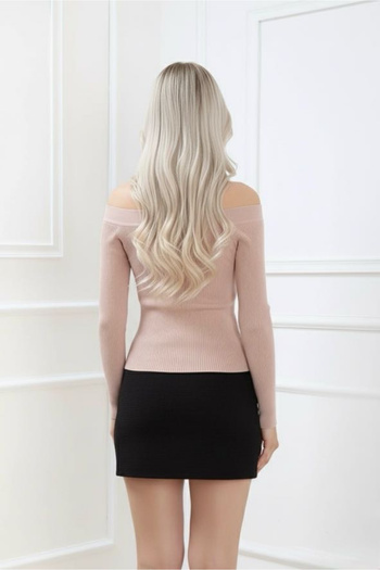 bohostyle Modern Sweater with Gothic Shoulders and Elastic Design