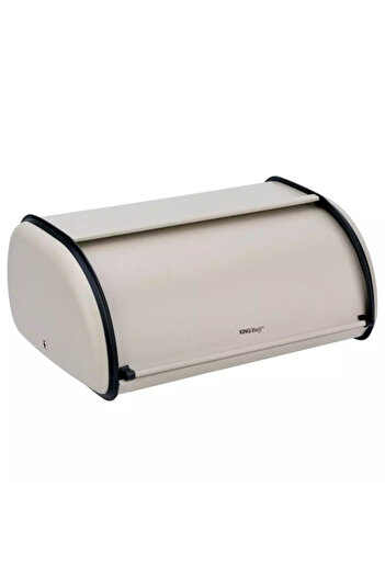 Kinghoff Bread box KH 1754, 15x24x36 cm, Smooth opening and closing, Steel, Beige