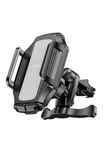 Xo Suport Auto XO-C112, Cleme Automate, Rotativ 360, Grila de ventilatie, Negru
