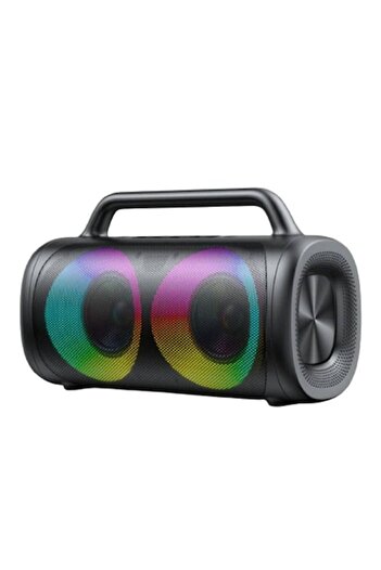 Joyroom Boxă Bluetooth portabilă 2500mAh, 40W, lumini RGB, neagră