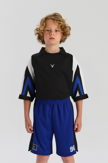 Nebbati Boy Saxe Shorts