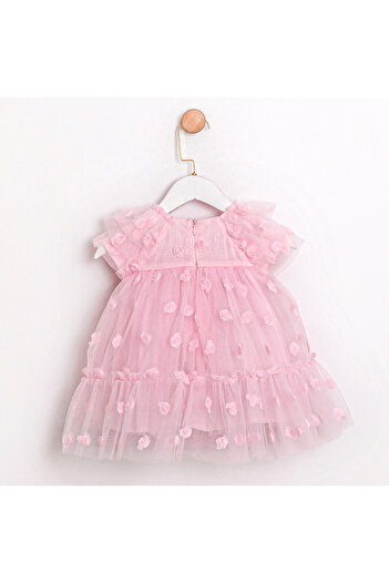Coolimino Flowered Girl Dress 9-12-18-24 Months