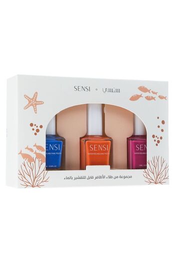 SENSİ Water-Peelable Glossy Nail Polish Set #1