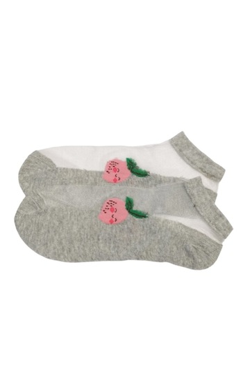 Doty Women's Socks SummerFruits, Gray