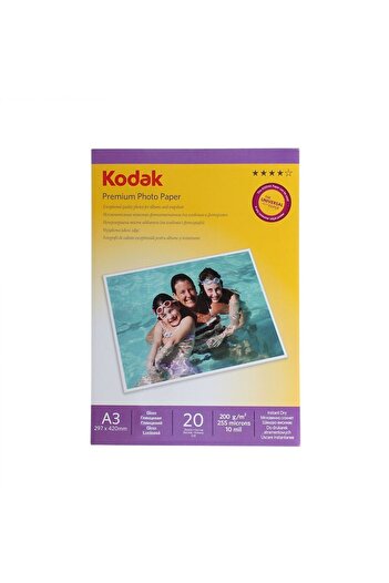 Kodak Photo Paper 200G A3 Glossy 20 Sheets