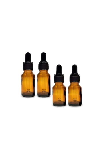 zioda smart essentials Set of 4 container bottles, 5ml and 10ml pipette, Zioda Smart Essentials, for essential oils, perfume