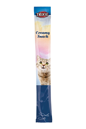 Trixie Cat Treats, Creamy Snacks With White Fish, 5x14 g, 42683