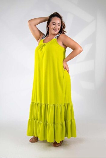 Roxxlen Plus Size Strappy Dress