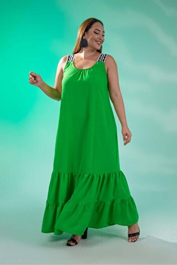 Roxxlen Plus Size Strappy Dress