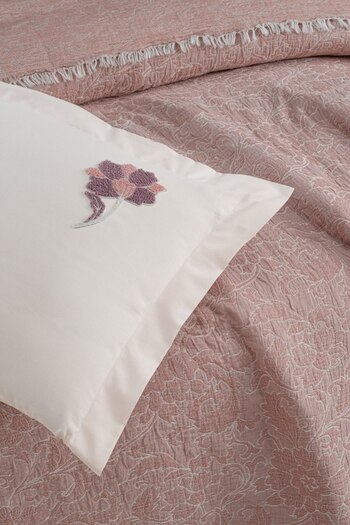Sudemhome Embroidered King Size Bedspread