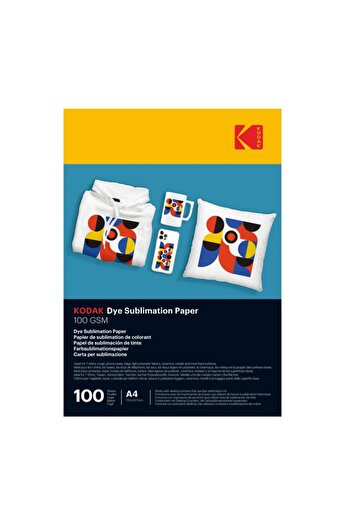Kodak Sublimation paper, A4 format, 100g/m2, top 100 sheets,