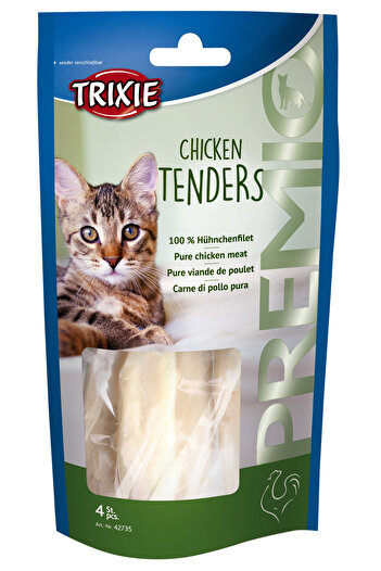 Trixie Cat Treats, Premio, Chicken Fillets, 100 g 42735