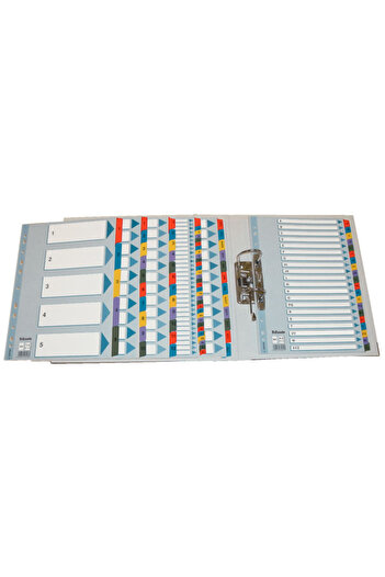 Esselte Mylar A4 index with laminated keys 1-31