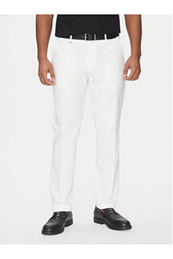BOSS Men's Fabric trousers 50534612 White