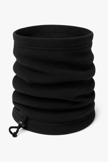 sf collection Unisex Black Anti-Wind Fleece Neck Gaiter Beanie Buff (3 Different Styles)