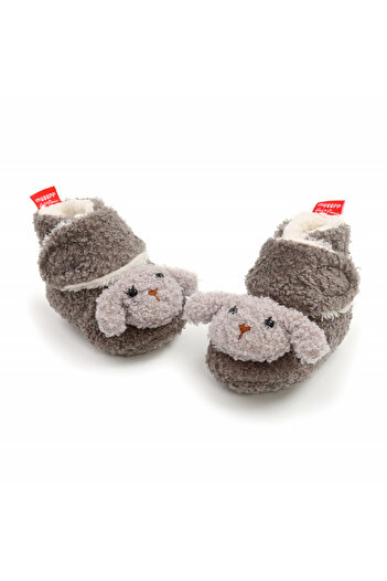Superbaby Gray fur lined boots - Oita