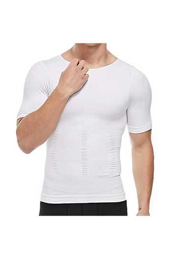 Candle Men's Seamless Slimming T-Shirt