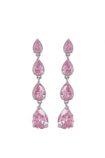 Avant-Garde Paris Pink Waterfall Drop Earrings