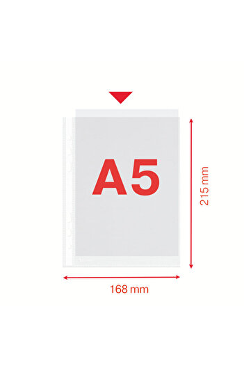 Esselte Standard A5 protective film 43 microns 100 pieces/set