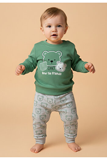 Tuabella 100% cotton 2-piece baby set