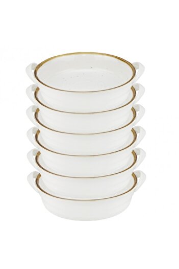 Culinaro Set of 6 porcelain serving trays ARIZONA GLISS 18cm